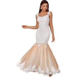 White  Size M Mermaid dress